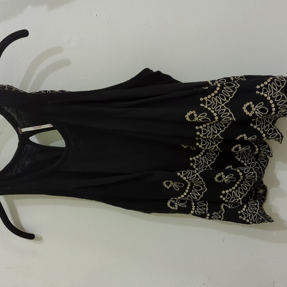 Free People Embroidered Top